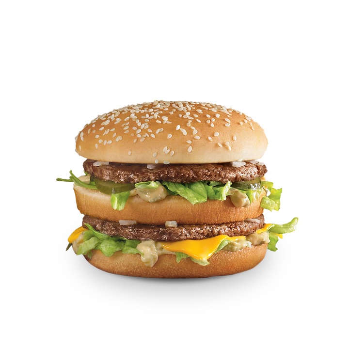 nutrition information for a big mac meal