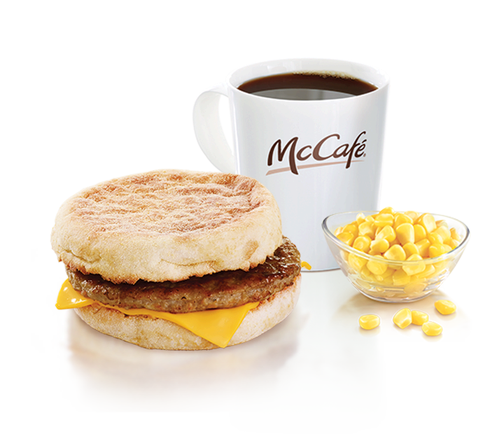 Sausage McMuffin Delight 500 Meal